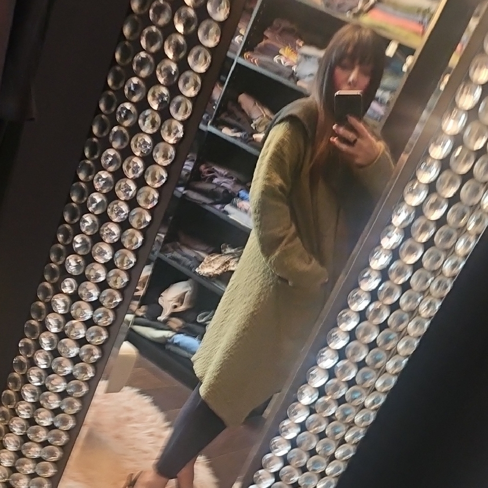 Olive Green Women's Coat
